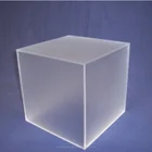 Frosted Displays Cube Frosted Acrylic Plexiglass Case For LED Displays