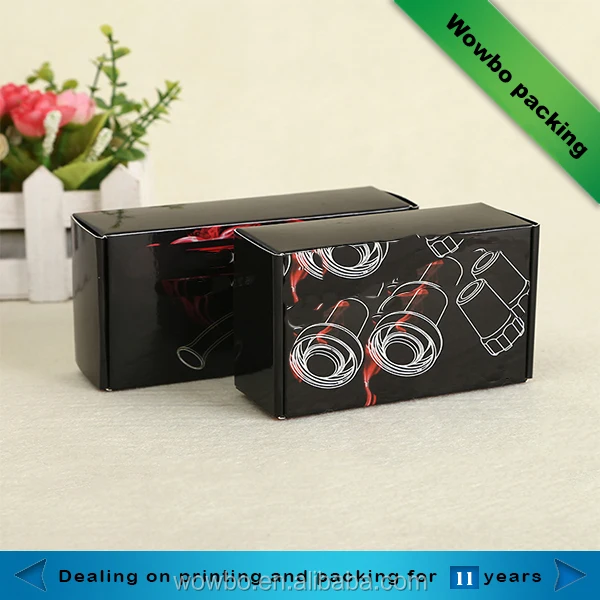 full color 4c printed corrugated flashlight mailer shipping box