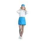 latest design hot sale women chef uniform fashion breathable chef coats