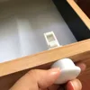 white mushroom key child safety magnetic toddler cabinet drawer locks child magnetic lock