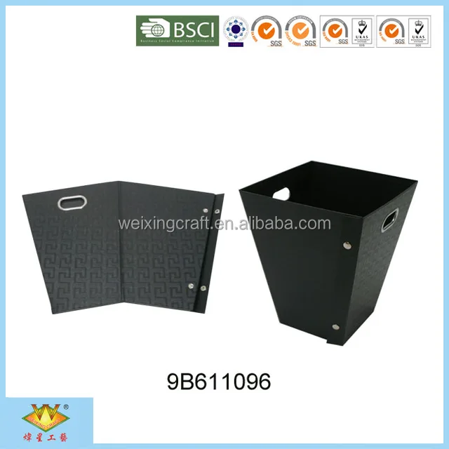 black cardboard bin-source quality black cardboard bin from