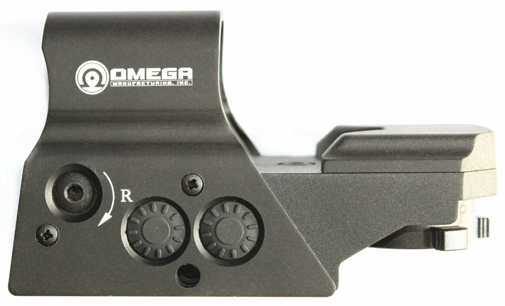 Vector Optics Omega 1x Tactical Solar Reflex 8 Reticle Red Dot Sight Us