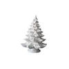 New hot sale new designed white christmas tree ceramic bisque