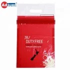 Plastic Airport ICAO STEBs Security Bag for Duty Free Shop