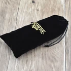 Hot Transfer Lightweight Black Velvet Perfume Pouch