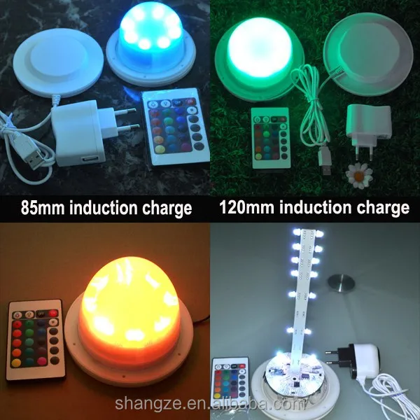electric light,Thomas Edison 8.5cm 12cm 20cm rgb remote control rechargeable electric light