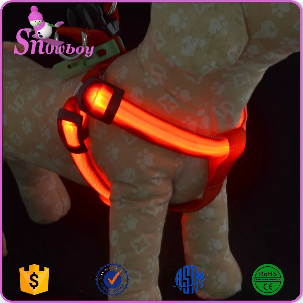 LED Dog harness-12