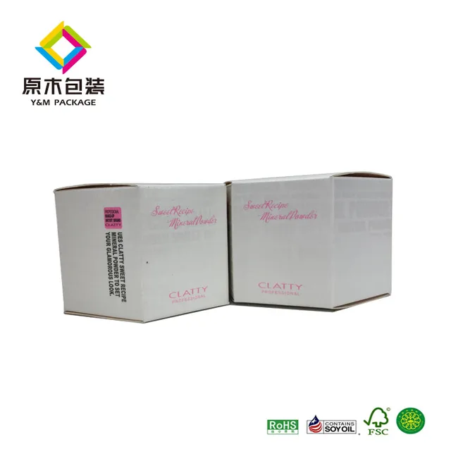 design gift box custom small hexagon shape paper box uv printing for cosmetics