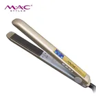 Professional High Quality Gorgeous Gold Hair Straightener Products LCD Digital Korea Hair Straightener