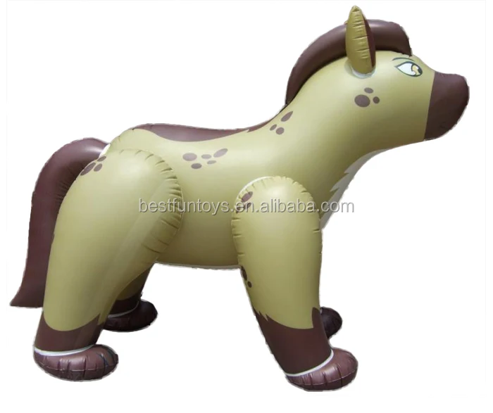 Heavyd Duty Pvc Large Inflatable Hyena Rideon Toys Giant Plastic Wild