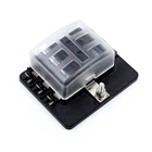 Waterproof 6 way auto blade fuse box for SUV