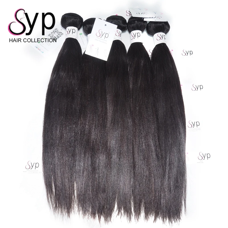 100 Human Hair Yaki Straight Yaki Perm Straight Hair Yaki Straight