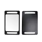 Double Handle Customized Logo Hair Salon Barber Hand Mirror