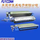 Centronics 90 degree Male Plug 50 pin DDK Champ Solder Classic type hard connection header connector
