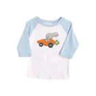 2019 Easter Clothing Newest Designs Kids Boutique Rabbit Carrot Applique Children Clothes Baby Boy Long Sleeve T Shirt