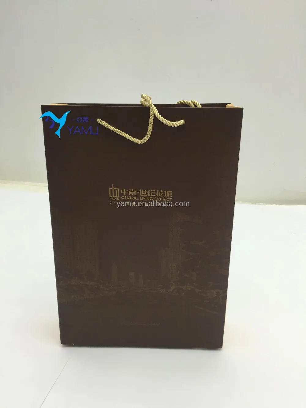 top quality luxyry gift paper bag price