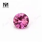 Factory Price Round 8.0 mm 2# Synthetic Pink Sapphire Corundum Stone