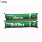 Promotional custom print cheering pom poms PE material inflatable cheering stick