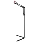 Lazy smart Phone Holder Flexible tablet holder long arm foldable holder stand with two feet for iphone/Samsung