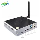 Small Type K6 Cherry Trail Z8350 CPU ATOM 1.44GHz Quad Cores 2MB Cache 4GB RAM 64GB SSD K6 Mini PC industrial PC