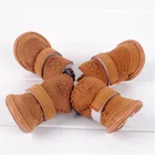 Hot Sale Autumn Winter Pet Dog Shoes Keep Warm Snow Boots