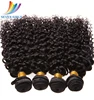 2019 Wholesale Deep Curly Natural brazilian hair, Cheap Custom Color Remy Virgin Mink Peruvian Hair