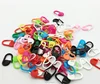 Wholesale colorful DIY knitting tool plastic safety pins