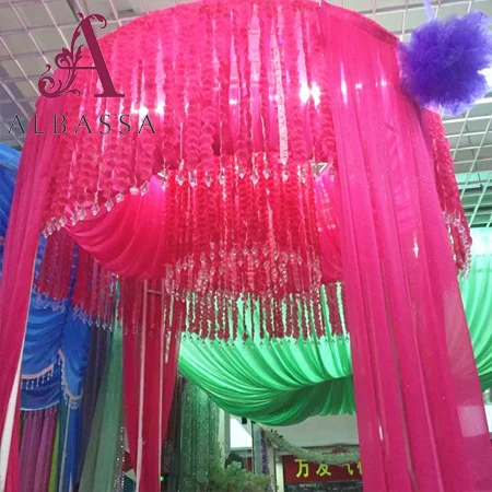 Popular Pipe And Drape Mandap Price Wedding Stage Decoration