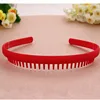 Colorful Hair Accessory plastic headbands with teeth