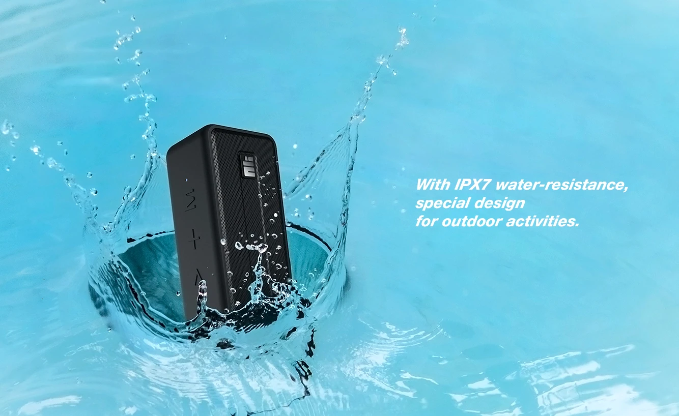 Nillkin Traveler W1 TWS wireless Speaker with IPX7 water-resistance - ANKUX.COM