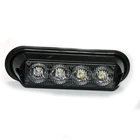 high quality 4W/8W/12W 5.5" led strobe grille light bar for cab vehicle