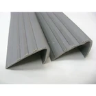 Anti-slip step tread Plastic grey pvc stair nosing