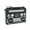 Waxiba Multi Band Home Radio Portable Am Fm Sw Radio with Rechargeable Battery