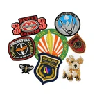 Hot embroidered patches custom embroidery design patch