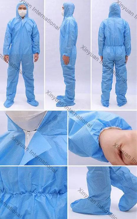 Disposable protective clothing Disposable coveralls ASTM coveralls