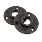 Stock 1/2 ,3/4 and 1 inch black cast iron pipe fittings floor flange