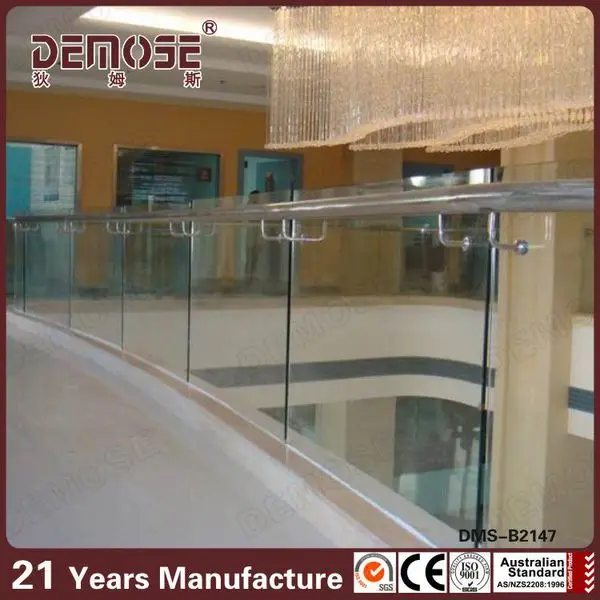 304/316 Stainless Steel Glass railing/Stainless Steel glass railing system