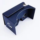 2018 Cheap Custom Logo 34mm 37mm diameter Lens 3D VR Headset Google Cardboard V2 Glasses