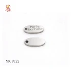 Metal Metal Name Label Alibaba Reliable Supplier Custom Metal Clothing Label Maker