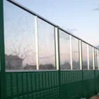 High quality acrylic sheet sound barrier fence wall,highway and railway noise barrier price for road
