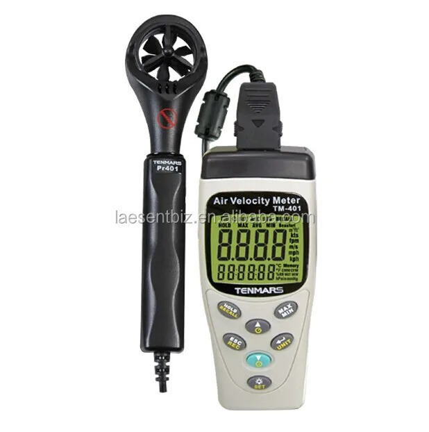 Air Flow Calculate Air Velocity Anemometer For Air Speed,Temperature And Humiditytm402 Free