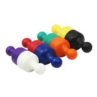 Colorful middle size D19X25mm neodymium button magnets for whiteboard
