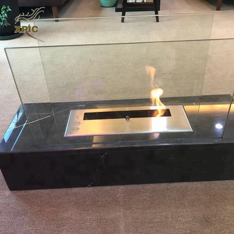 German Style Free Standing Propane Outdoor Fireplace Sandstone