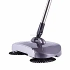 New Hand push propelled sweeper 360 degree rotate spin broom,,hand broom,floor sweeper broom
