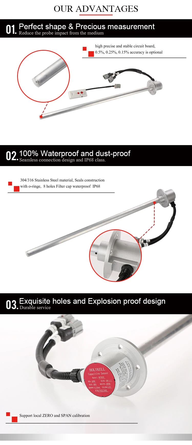 fuel level probe