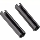Galvanized Steel Black Zinc Plated 65Mn Slotted Spring Pins DIN1481