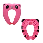 Baby Travel Plastic Foldable Potty Toilet Seat Child Folding Plastic Kids Toddler Cover Training toilet Seat cover