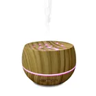 Light wood grain plastic home decoration ultrasonic electric aroma diffuser