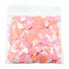 Boomow hot selling wedding ceremony decorations heart table tissue paper party confetti