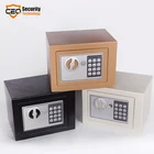 Small electronic mini deposit key office home time lock/locker Digital Fireproof Money Deposit Safety Kids Mini Safe